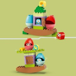 LEGO DUPLO My First 10440 Arbre qui se balance et s'empile - Jouet interactif...