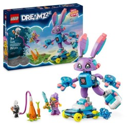 LEGO DREAMZzz 71490 Izzie et Bunchurro le lapin Gamer - Jouet de construction...