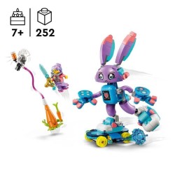 LEGO DREAMZzz 71490 Izzie et Bunchurro le lapin Gamer - Jouet de construction...