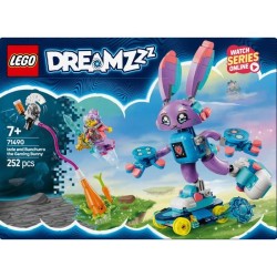 LEGO DREAMZzz 71490 Izzie et Bunchurro le lapin Gamer - Jouet de construction...