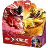 LEGO NINJAGO 71826 Pack de combat Spinjitzu du dragon - Jeu de construction d...