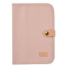 BEABA, Protege carnet de santé canvas rose poudré