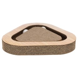 Griffoir carton avec balles - TRIXIE - 36 x 5 x 36 cm / Gris