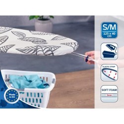 Housse table a repasser Leifheit Perfect Steam M 71613, housse perméable pour...
