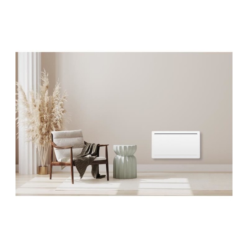 Radiateur électrique fixe a inertie seche céramique 1500W OCEANIC Rubis - Des...