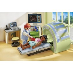 PLAYMOBIL 71618 Scanner médical avec patiente, City Life, L'Hôpital, 29 piece...