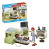 PLAYMOBIL 71618 Scanner médical avec patiente, City Life, L'Hôpital, 29 piece...