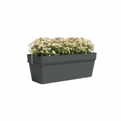 ARTEVASI Kit balcon Jardiniere - CAPRI RE - 50cm - Anthracite - 50,2 x 28,5 x...
