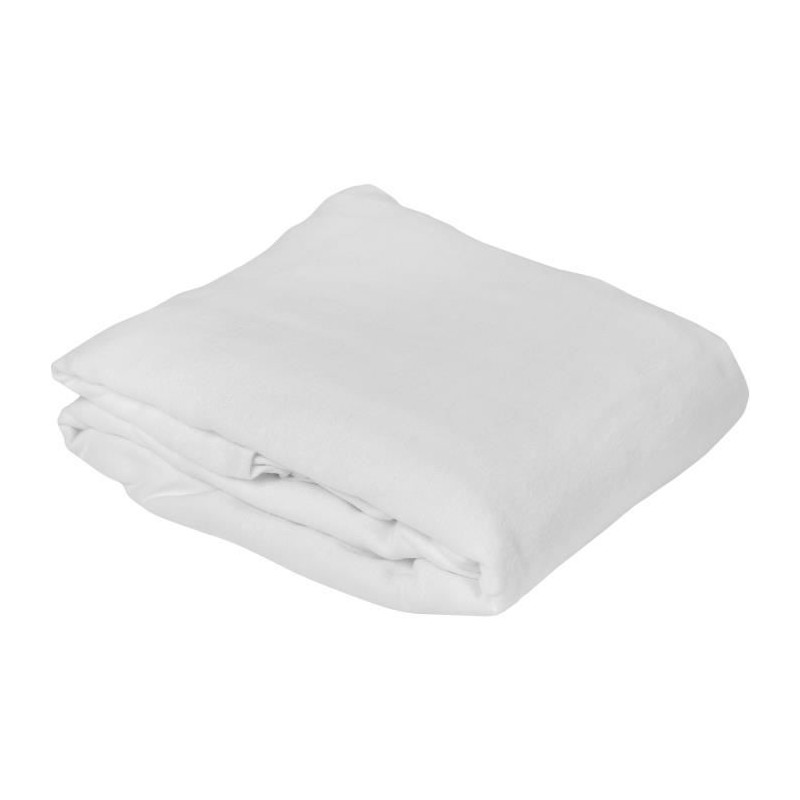 TOISON D'OR - Protection literie - Cumin - 100% coton - 90x190 cm  - Blanc