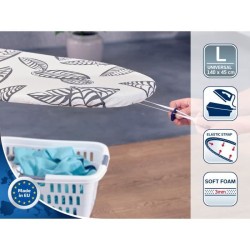Housse table a repasser Leifheit Perfect Steam L 71615, housse perméable pour...