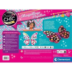 Palette de maquillage papillon - Clementoni - Fards a paupieres,