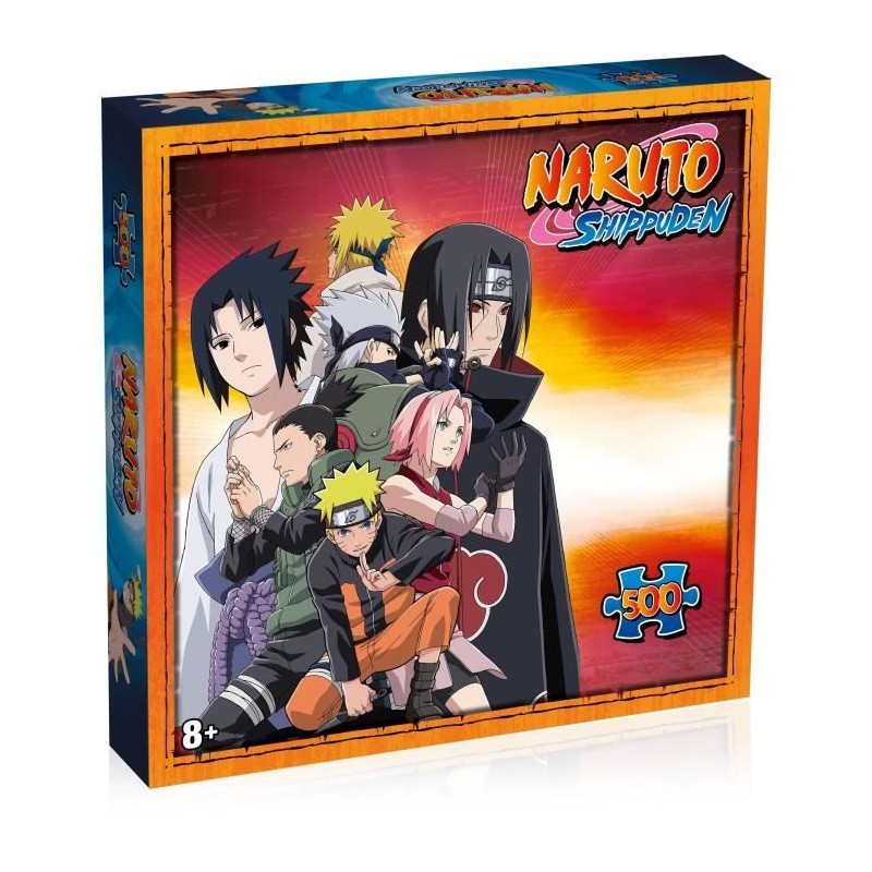 Puzzle 500 pieces Naruto Shippuden Ninjas DE Konoha, des 10 ans, Version fran...