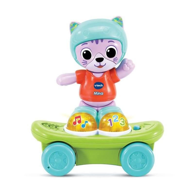 Jouet interactif - VTECH BABY - Mina, mon Chat Rouli'golo -