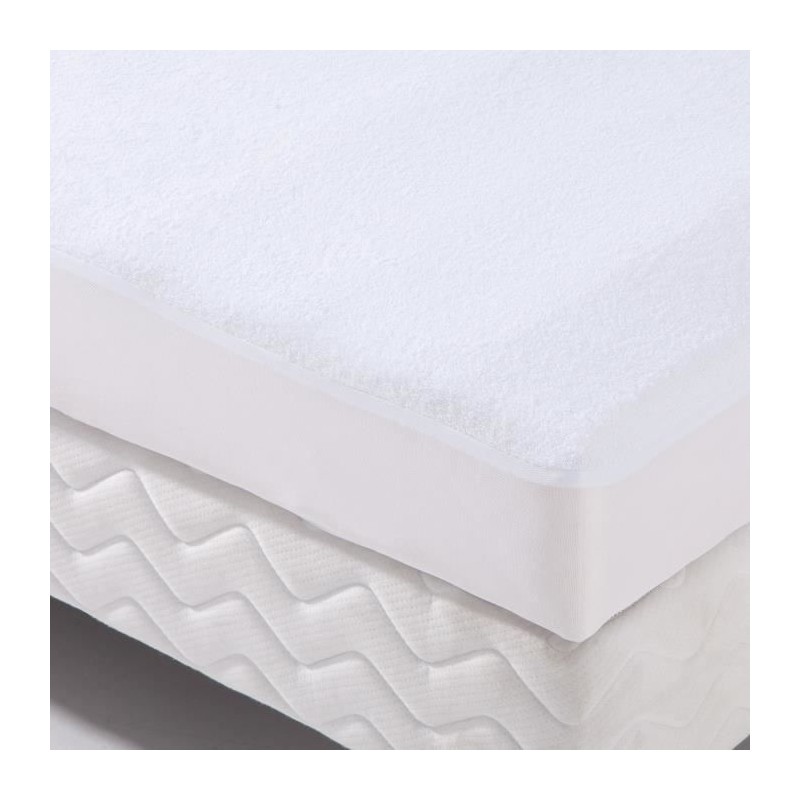 Alese forme housse imperméable Transalese éponge 100% coton - 120 x 190 cm - ...