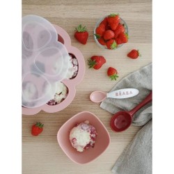 BÉABA, Set Premiers Couverts ergonomiques, 6 Cuilleres et 4 Fourchettes, Manc...