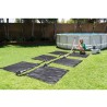 Intex Tapis solaire chauffant PVC 1,2x1,2 m Noir 28685 91056