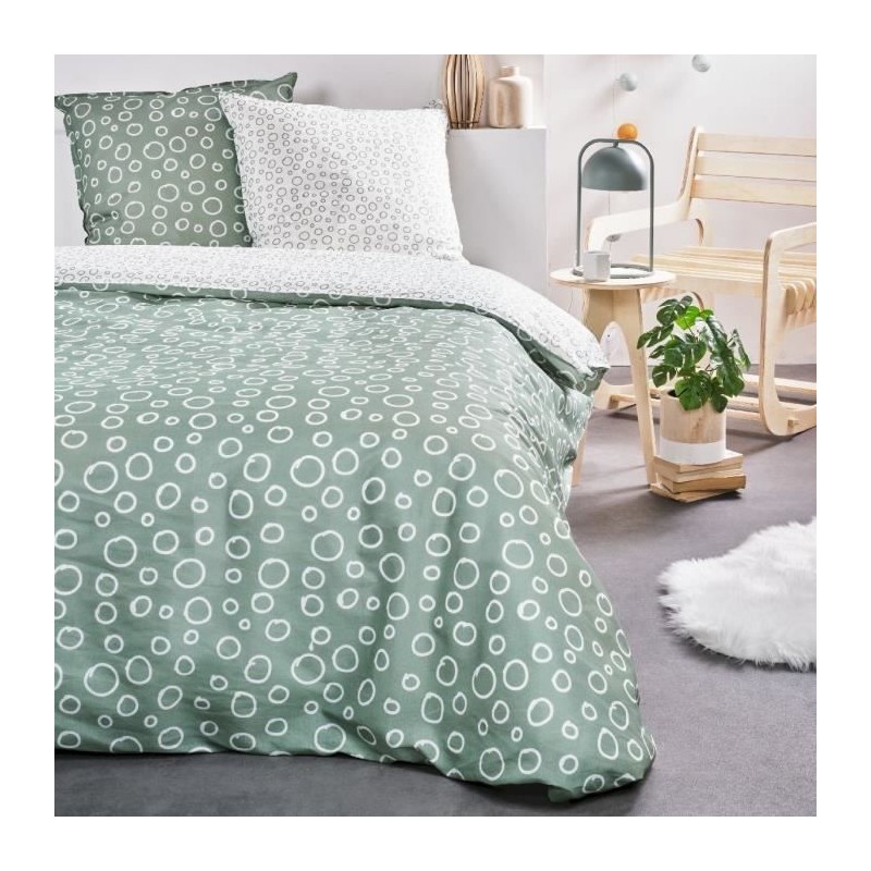 Parure de lit - TODAY - Sunshine - 116492 - 2 personnes - 220x240 cm - Coton ...
