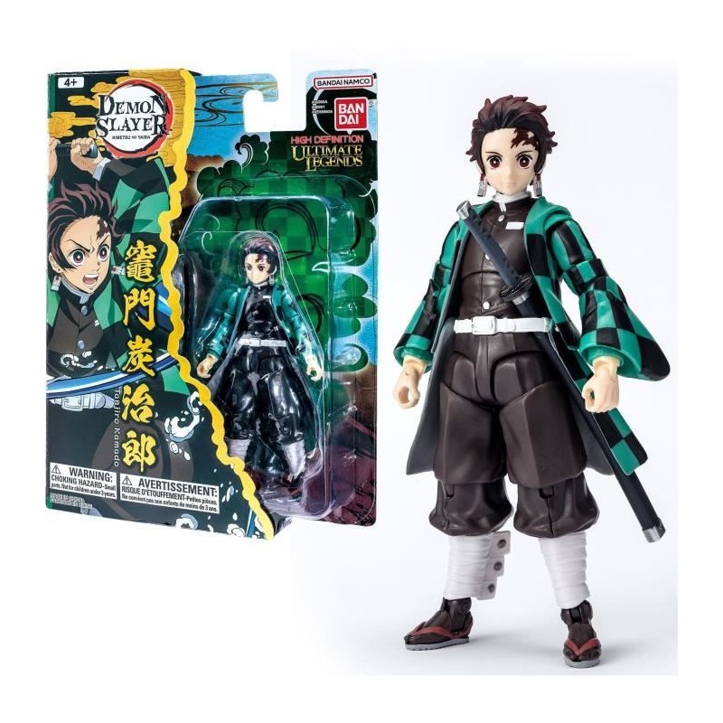 BANDAI - Ultimate Legends HD - Figurine d'action Demon Slayer 12 cm - Tanjiro...
