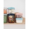 BÉABA - Lot 6 Portions Clip - 2eme Age - 250ml - 100% Hermetique - Empilables