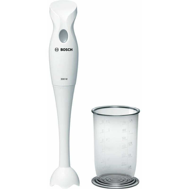 Mixeur plongeant - BOSCH MSM6B150 - Blanc - 300 W - Turbo