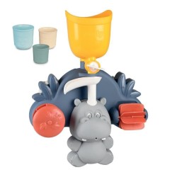 Jouet de bain Smoby Little Smoby Hippo - Toboggan et roues pour bébé de 18 mo...