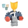 Jouet de bain Smoby Little Smoby Hippo - Toboggan et roues pour bébé de 18 mo...