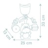 Jouet de bain Smoby Little Smoby Hippo - Toboggan et roues pour bébé de 18 mo...