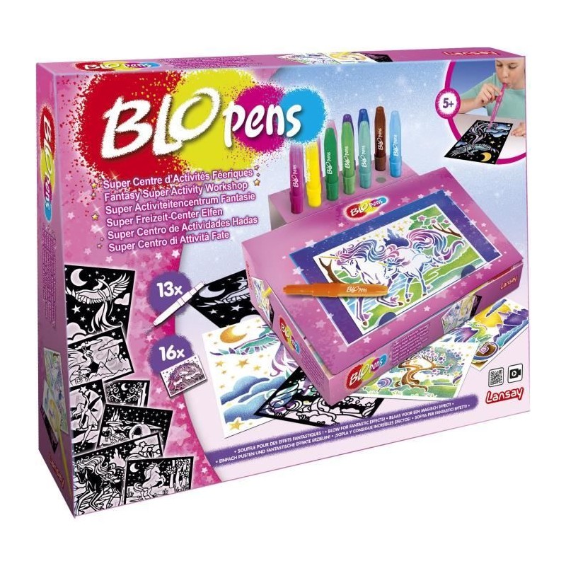 LANSAY - BLOPENS - Super Centre d'Activités Féeriques - Dessin et Coloriage -...