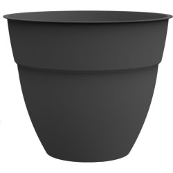 Pot de fleurs - EDA - Osaka - 56,8 L - Ø 50 cm x 42,9 cm - Gris anthracite