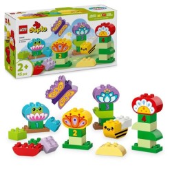 LEGO DUPLO Ma ville 10444 Le jardin créatif et les fleurs - Jeu de constructi...