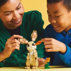 LEGO Creator 31162 3-en-1 L'adorable lapin - Jeu de construction pour fille d...