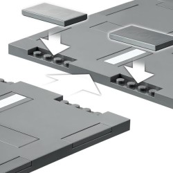 LEGO City 60304 Intersection a assembler, Jeu construction ville avec panneau...