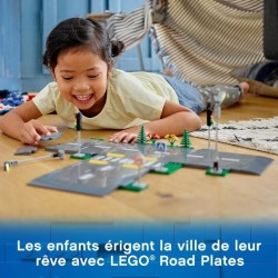LEGO City 60304 Intersection a assembler, Jeu construction ville avec panneau...