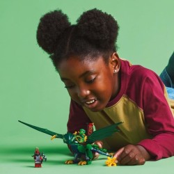 LEGO NINJAGO 71829 Le dragon vert de la foret de Lloyd - Jeu de construction ...