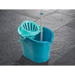 Set lave sol avec seau essoreur Leifheit  Classic 56792, balai a franges en v...