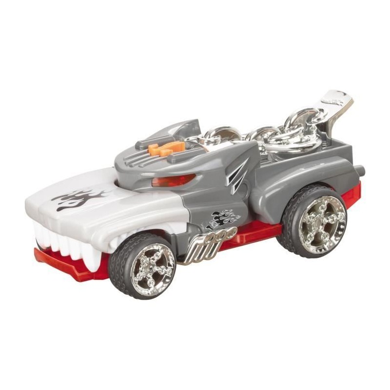 Véhicule motorisé Hot Wheels Monster Action Hotweiler - Sons et lumieres - 23cm