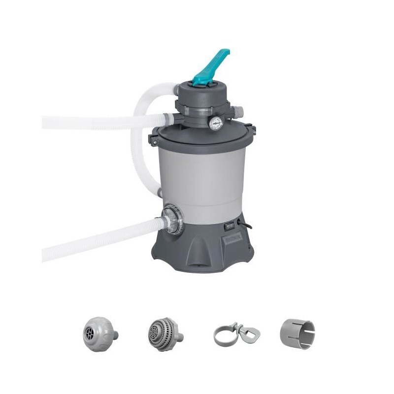 Filtre a sable / pompe de filtration pour piscine jusqu'a 18 m3- Bestway - 3 ...