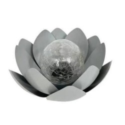 Nénuphar solaire - GALIX - 25 cm - 7 Lumens - 8 heures d'éclairage - Interrup...