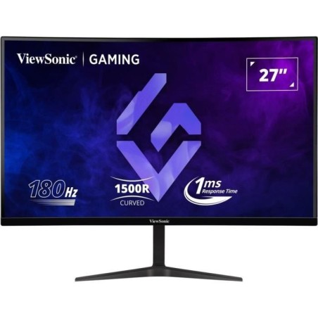 Ecran PC Gamer Incurvé - VIEWSONIC - 27 - QHD - 180Hz - Dalle VA - 1ms - VS18401