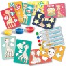 Coloriage et peinture - SES CREATIVE - Hobby 1 - 4 - Sophie la girafe