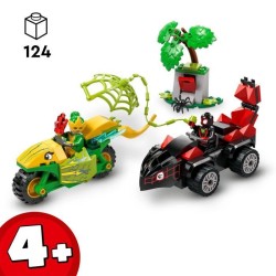 LEGO Marvel 11198 Course-poursuite entre Spin et Electro en dino-véhicules - ...