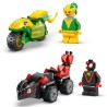LEGO Marvel 11198 Course-poursuite entre Spin et Electro en dino-véhicules - ...