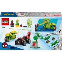LEGO Marvel 11198 Course-poursuite entre Spin et Electro en dino-véhicules - ...