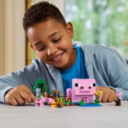 LEGO Minecraft 21268 La maison de Porcelet - Jeu de construction pour enfant ...