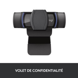 Webcam - Full HD 1080p - Logitech - C920 S - Microphone intégré