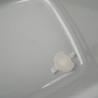 Baignoire bébé - THERMOBABY - Luxe Gris Charme - Taille adaptée - Stable et r...