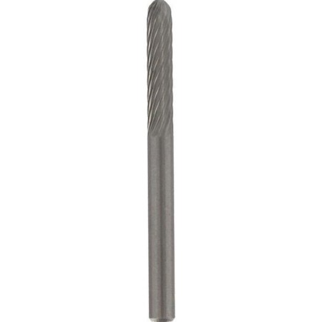 Fraise en carbure de tungstene DREMEL 9903 - Diametre 3,2 mm - Bout cône - Po...