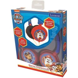 Casque stéréo filaire pliable Pat' Patrouille pour enfants avec limitation de...