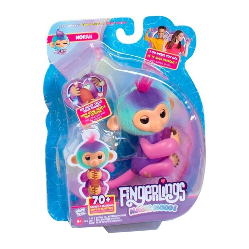 Fingerlings - LANSAY - Magic Moods Norah - Jeu de récré - Des 5 ans