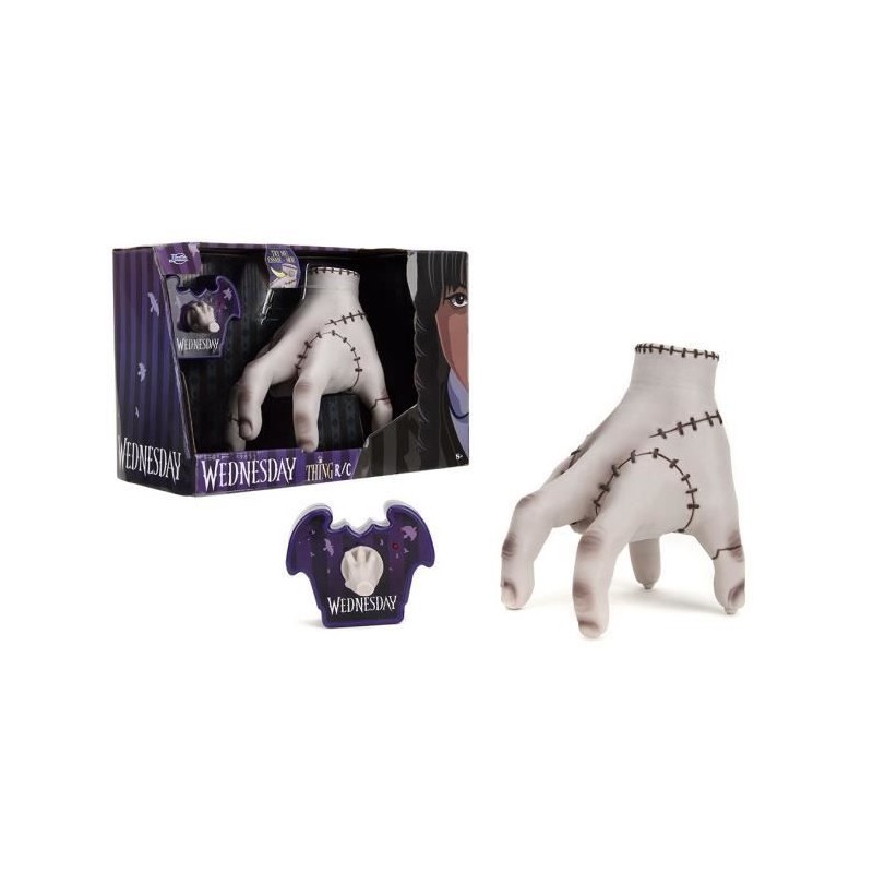 Jada - Smoby - La Chose de la série Mercredi - Télécommandée - 18cm - Des 8ans